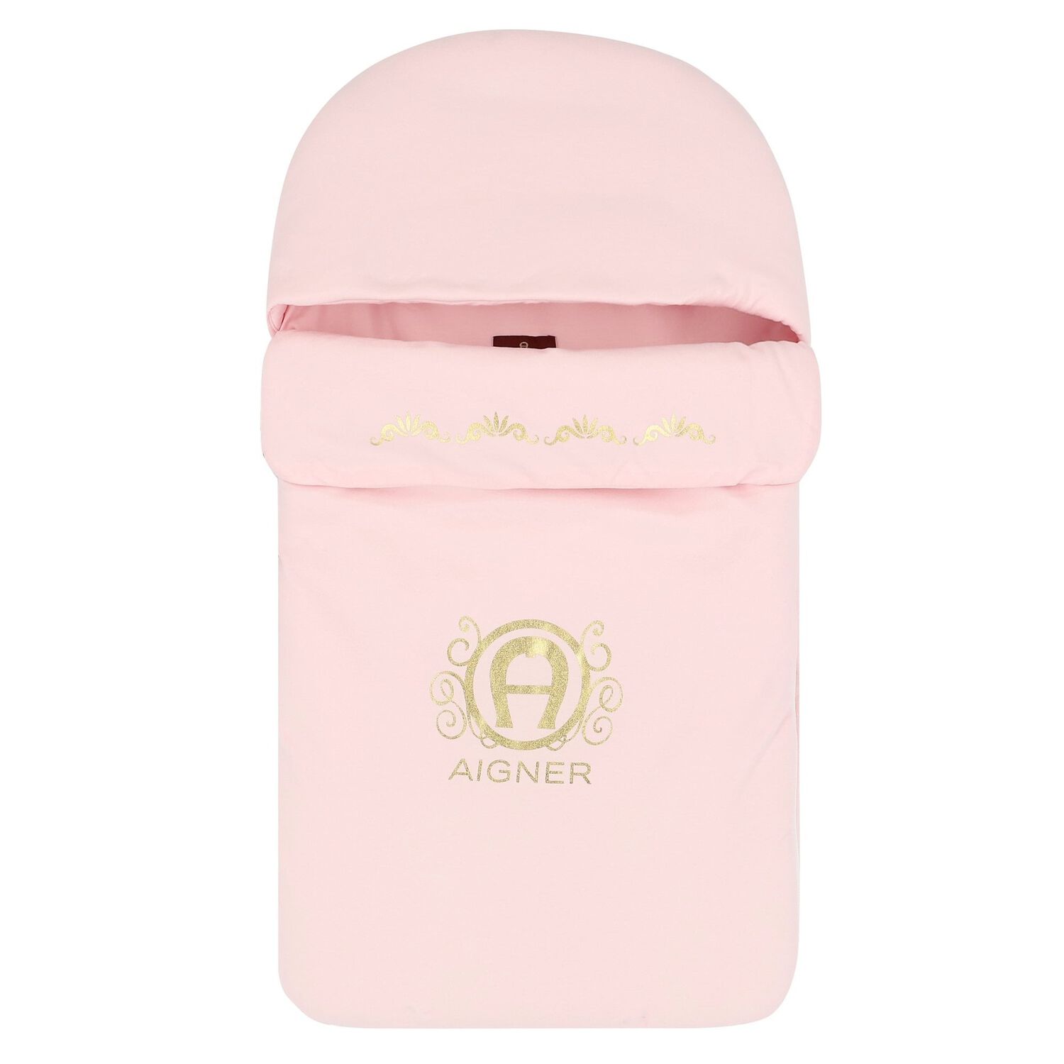 Baby Girls Pink & Gold Baby Nest, 2, hi-res