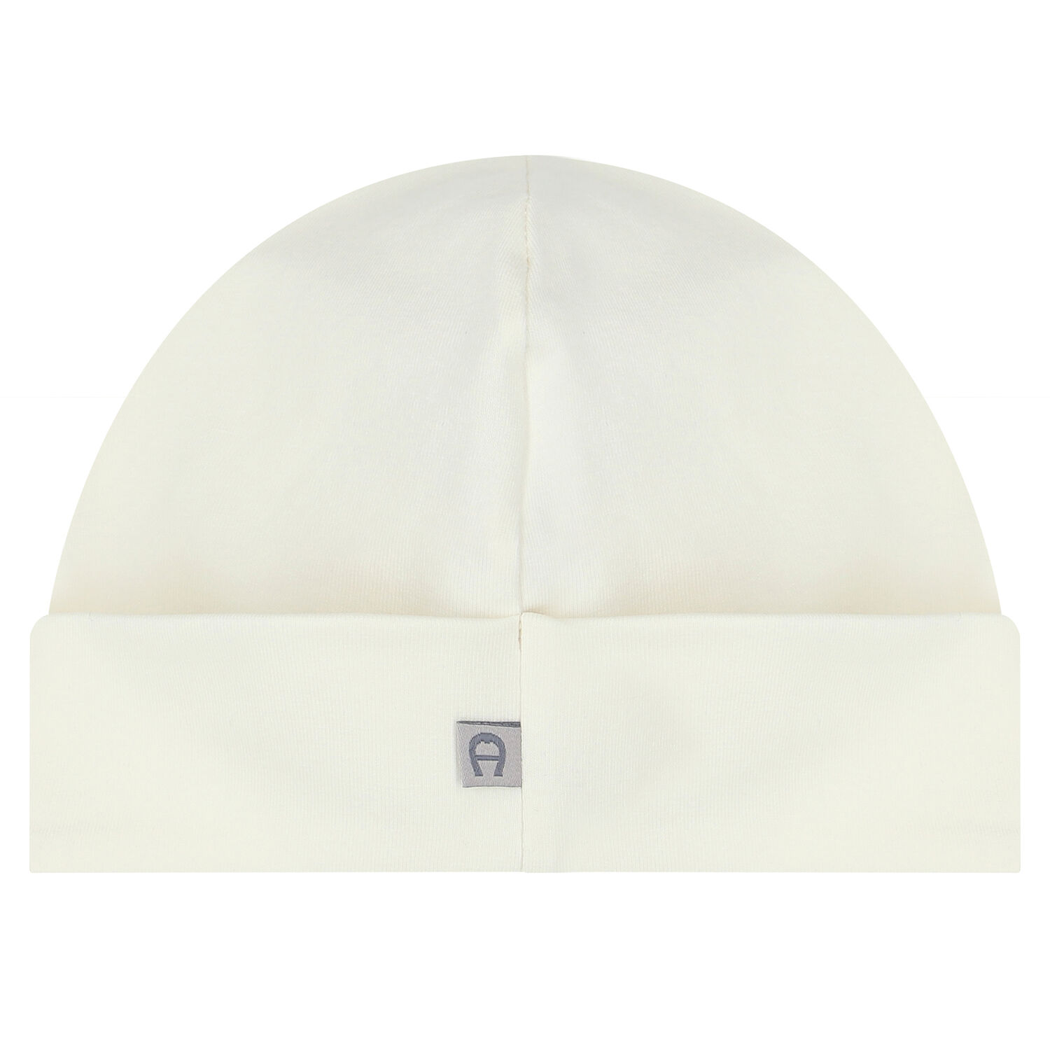 Ivory & Gold Logo Baby Hat, 1, hi-res