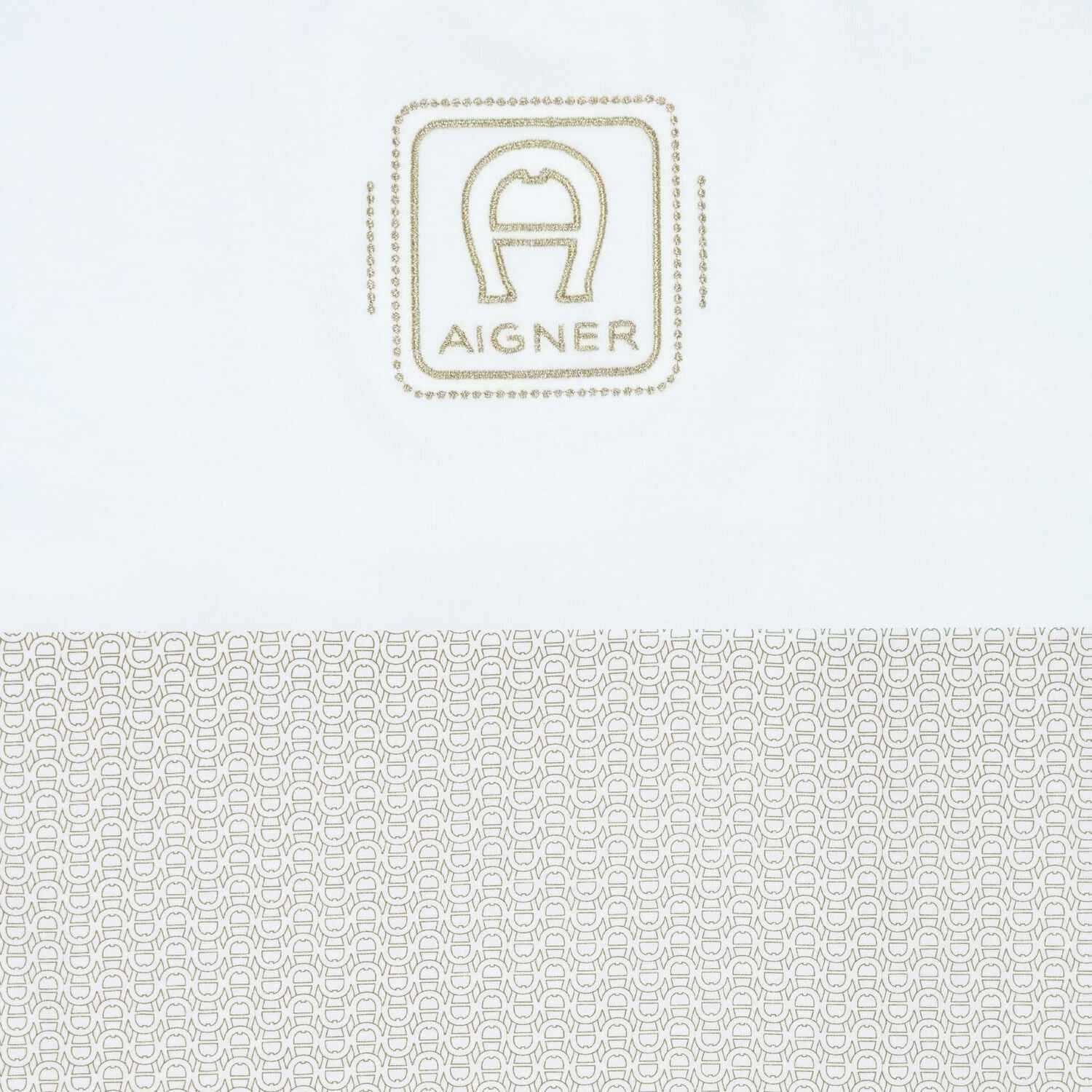 Baby Boys Blue & Gold Logo Blanket, 2, hi-res