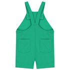 Baby Boys Green Frog Dungarees, 1, hi-res