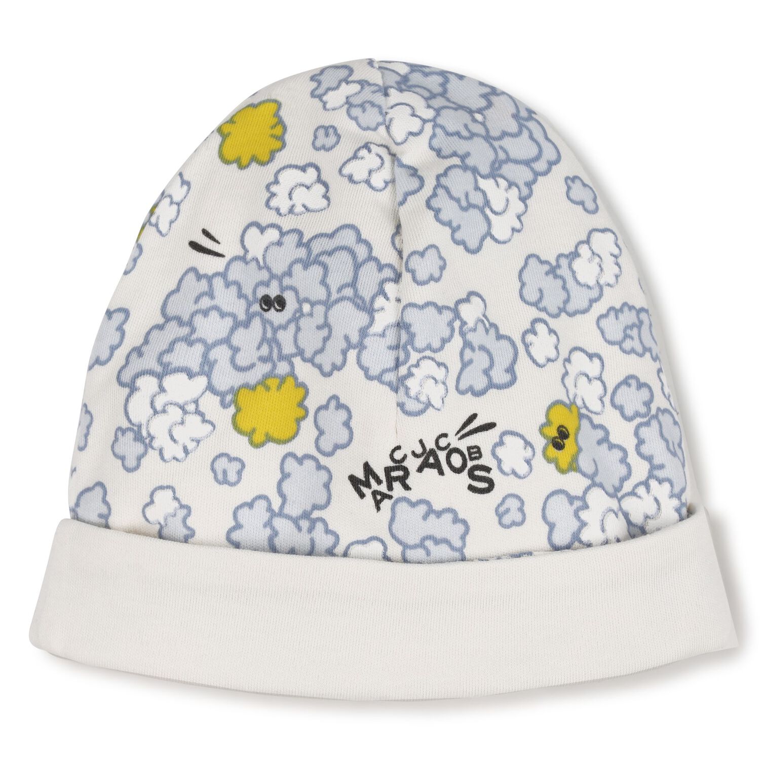 Ivory & Blue Popcorn Logo Babygrow Gift Set, 1, hi-res