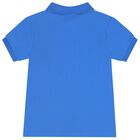 تيشيرت بولو بالشعار باللون الازرق , 2, hi-res