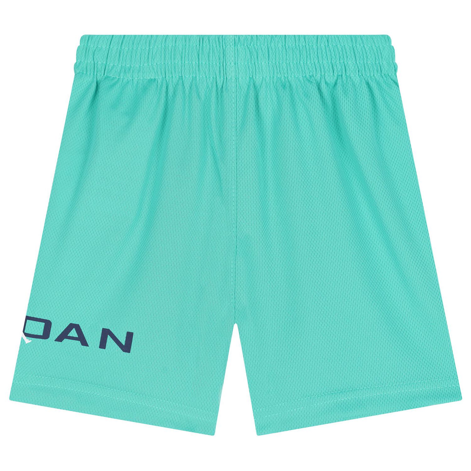 Younger Boys White & Green Jordan Shorts Set, 1, hi-res
