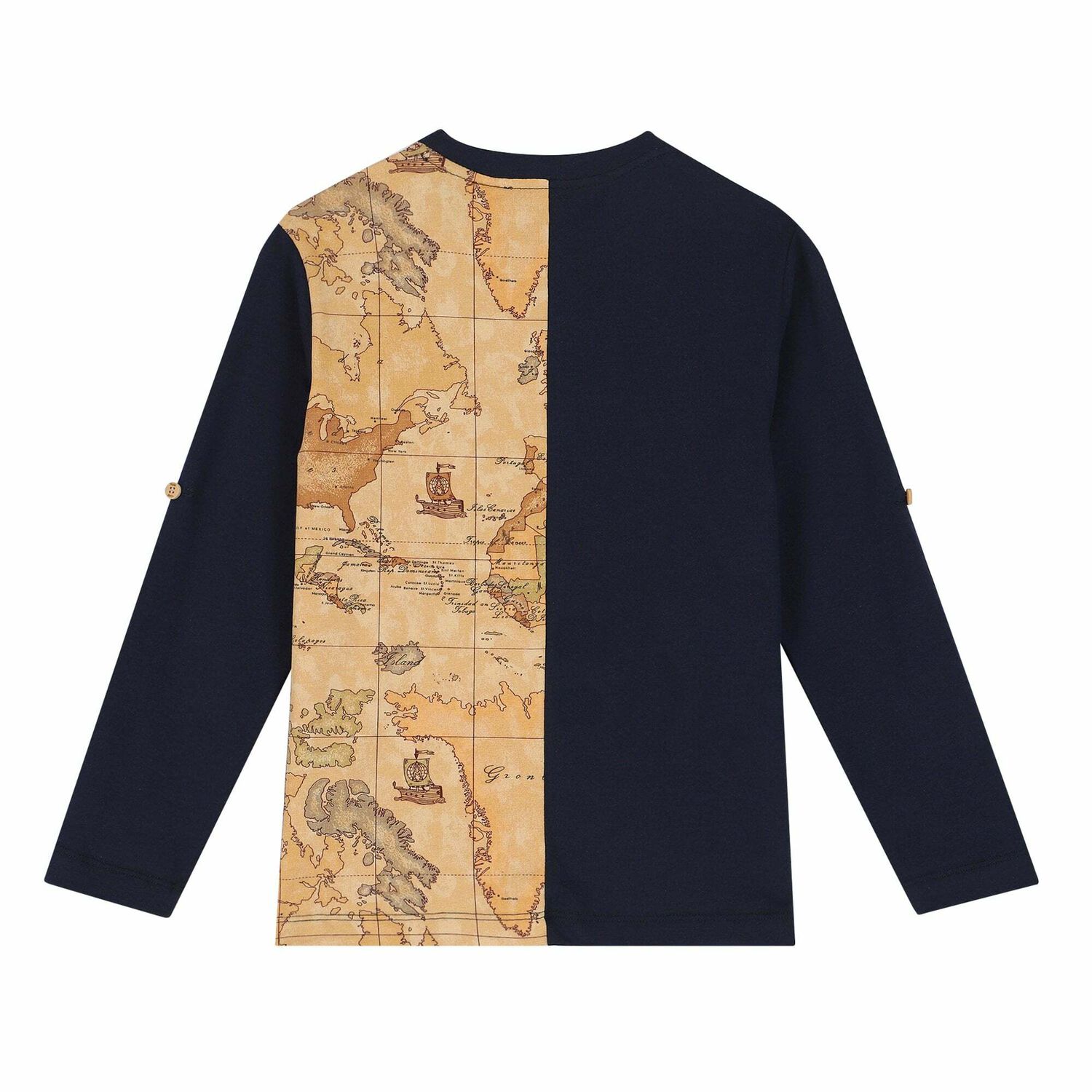 Boys Geo Map Print Logo Top, 1, hi-res image number null