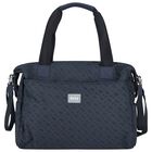 Navy Blue Logo Baby Changing Bag, 1, hi-res