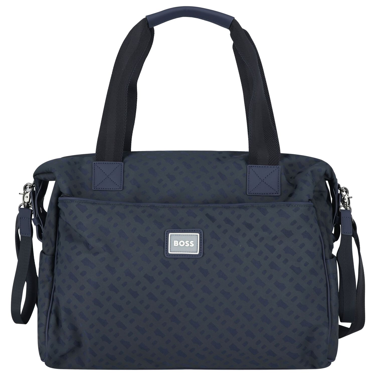 Navy Blue Logo Baby Changing Bag, 1, hi-res