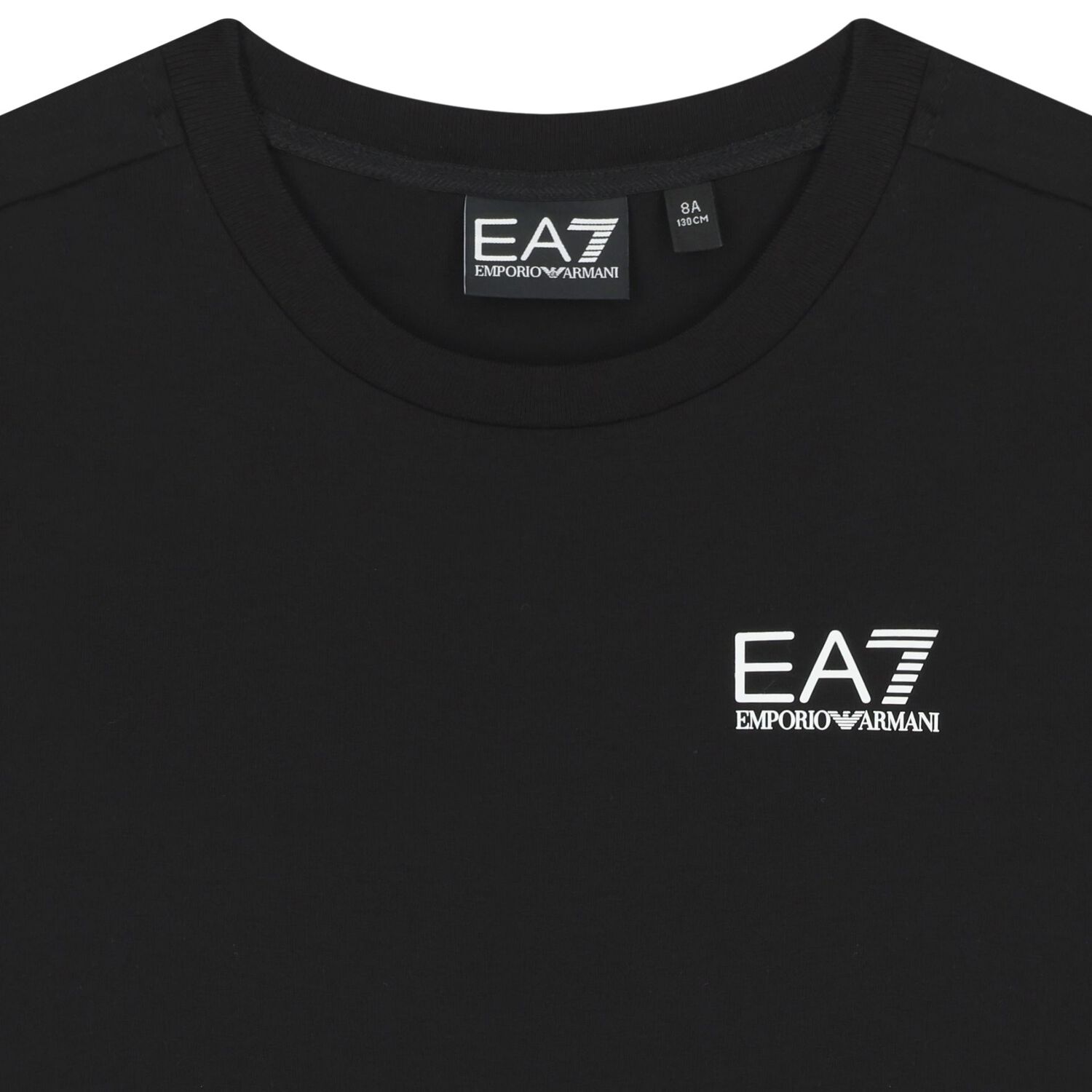 Boys Black Logo T-Shirt, 10, hi-res