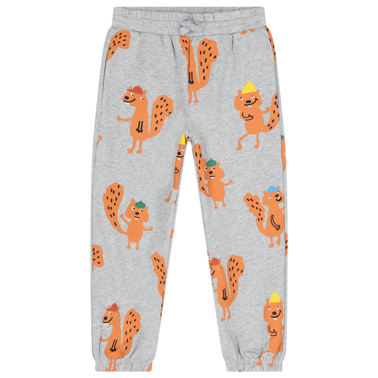 Boys Grey Squirrel Joggers, 1, hi-res