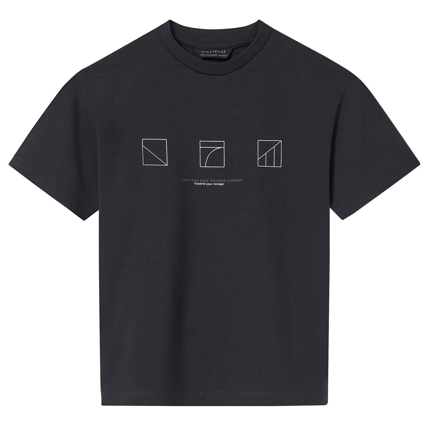 Boys Grey Cotton Logo T-Shirt, 1, hi-res image number null