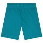 Boys Green Logo Shorts Set, 1, hi-res