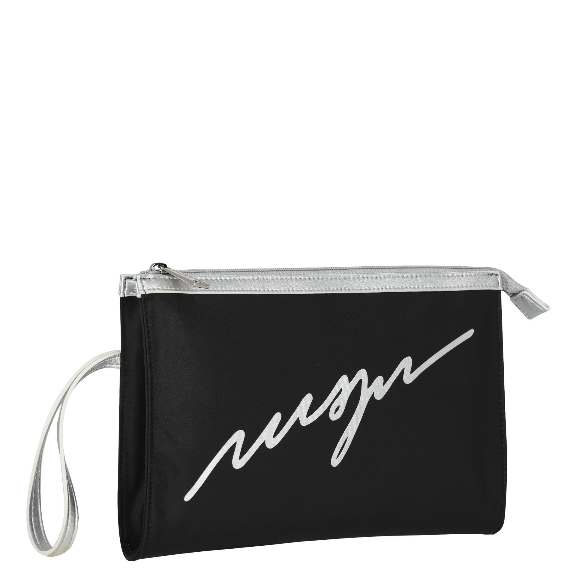 MSGM Girls Black Logo Pochette Junior Couture QA