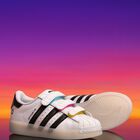 White Superstar Led Lights Trainers, 1, hi-res