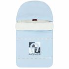 مدس بالشعار باللون الازرق والابيض للاولاد, 1, hi-res