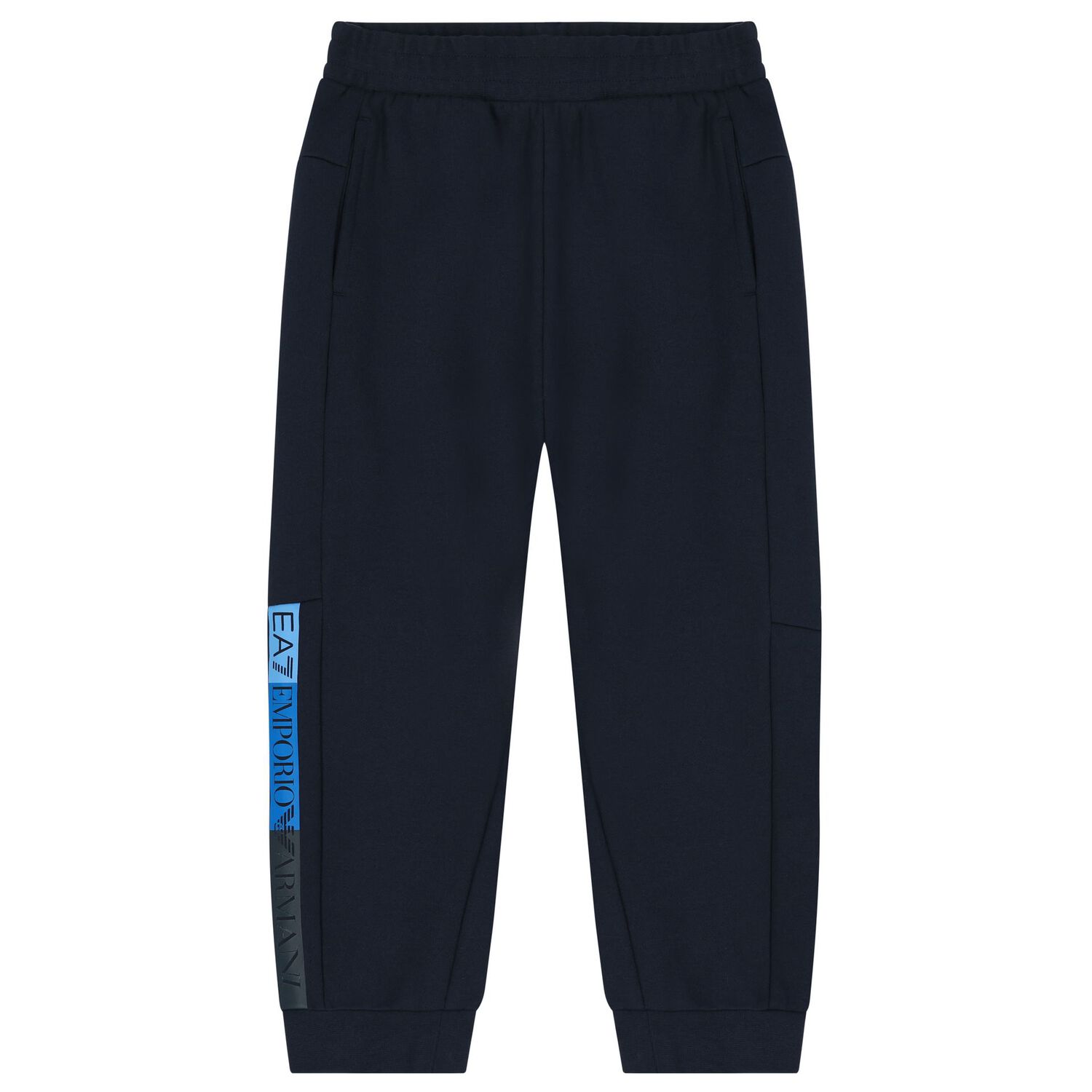 Boys Navy Blue Logo Tracksuit, 1, hi-res image number null