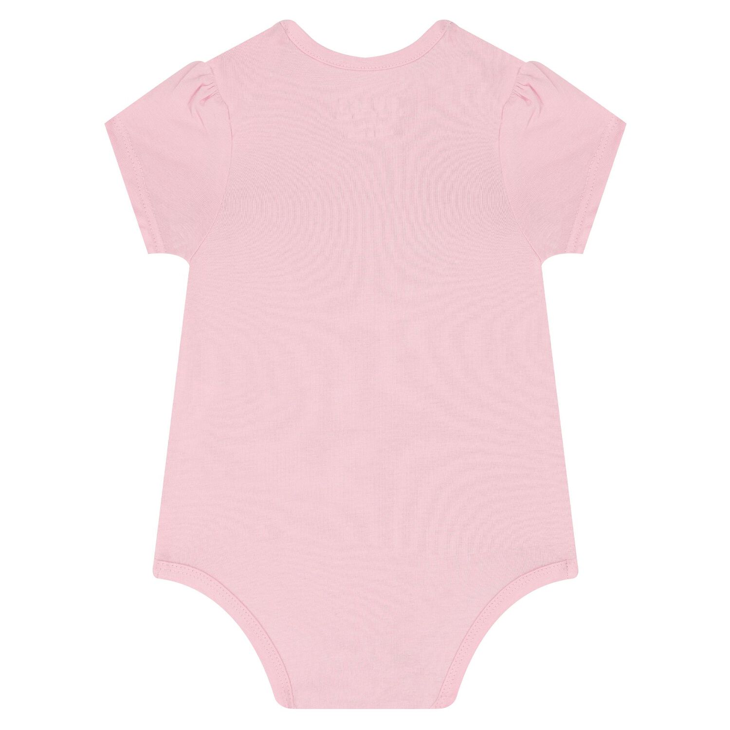 Baby Girls Ivory & Pink Logo Trouser Set, 1, hi-res