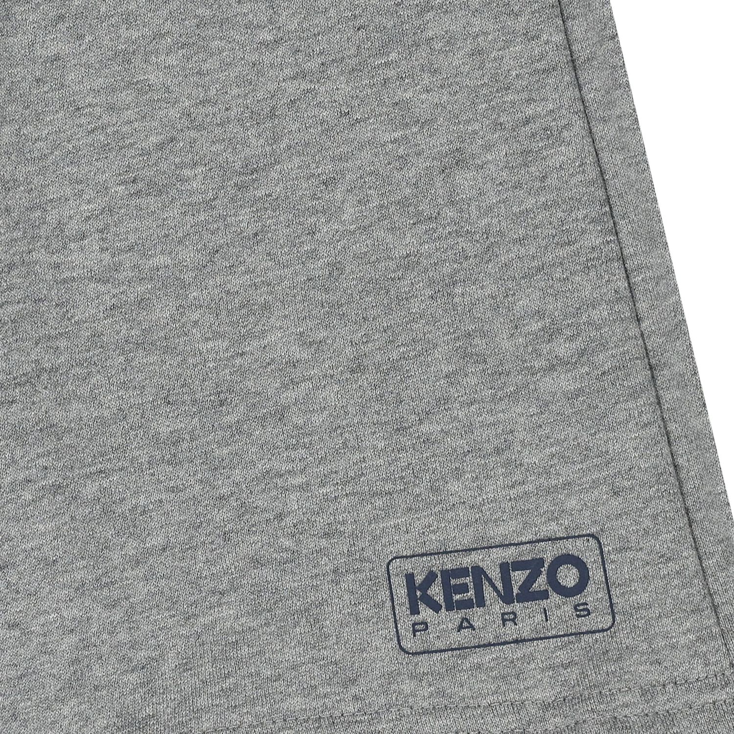 Boys Grey Logo Shorts, 1, hi-res image number null