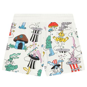 Boys Ivory Bunnies Shorts