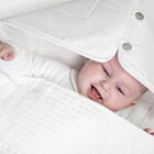 White Logo Baby Nest, 1, hi-res