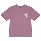 Girls Purple Horseshoe T-Shirt, 1, hi-res