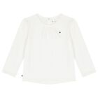  فستان للبنات بالشعار باللون الأبيض و الأزرق, 1, hi-res