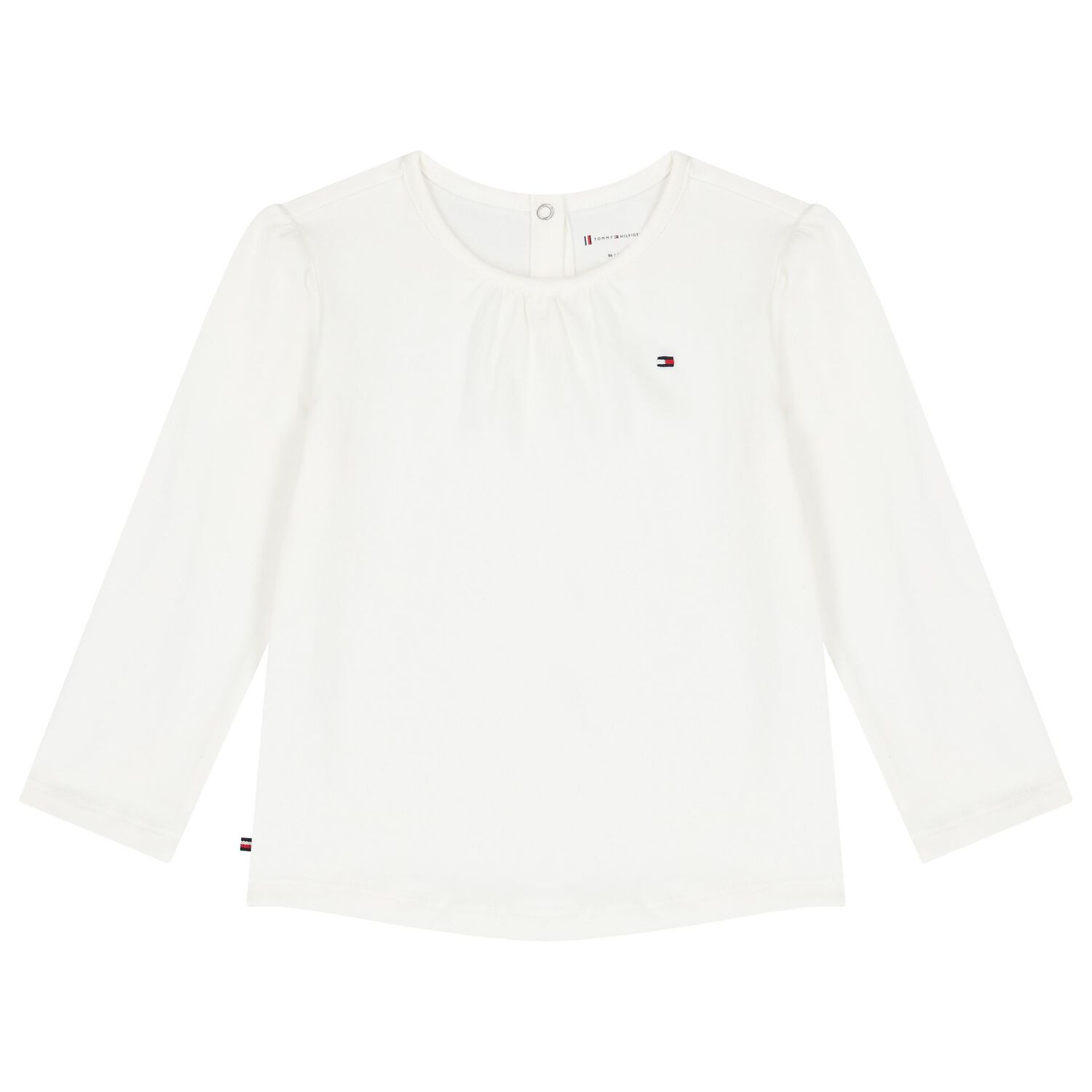  فستان للبنات بالشعار باللون الأبيض و الأزرق, 1, hi-res