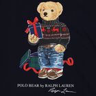 Boys Navy Blue Polo Bear T-Shirt, 2, hi-res
