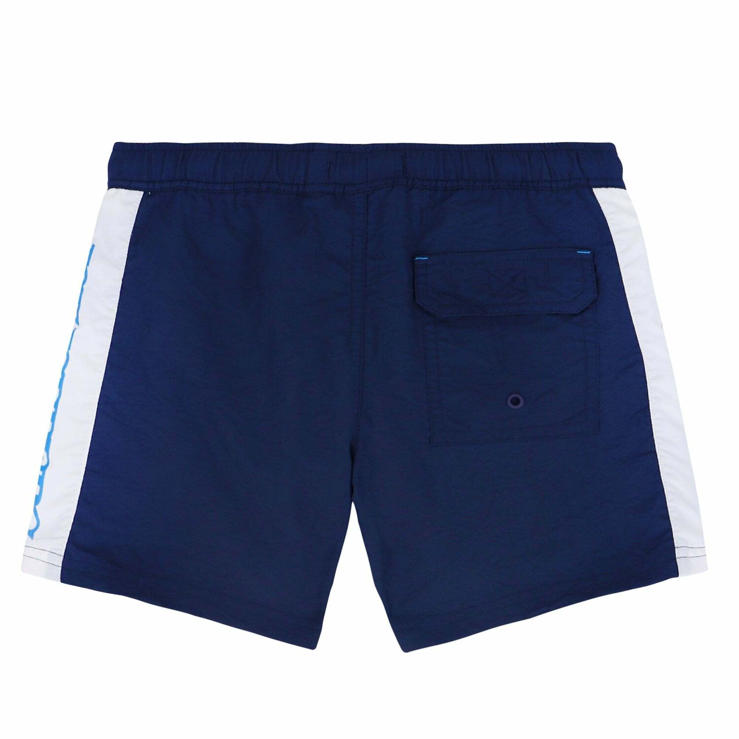 Boys Navy Logo Swim Shorts, 1, hi-res image number null