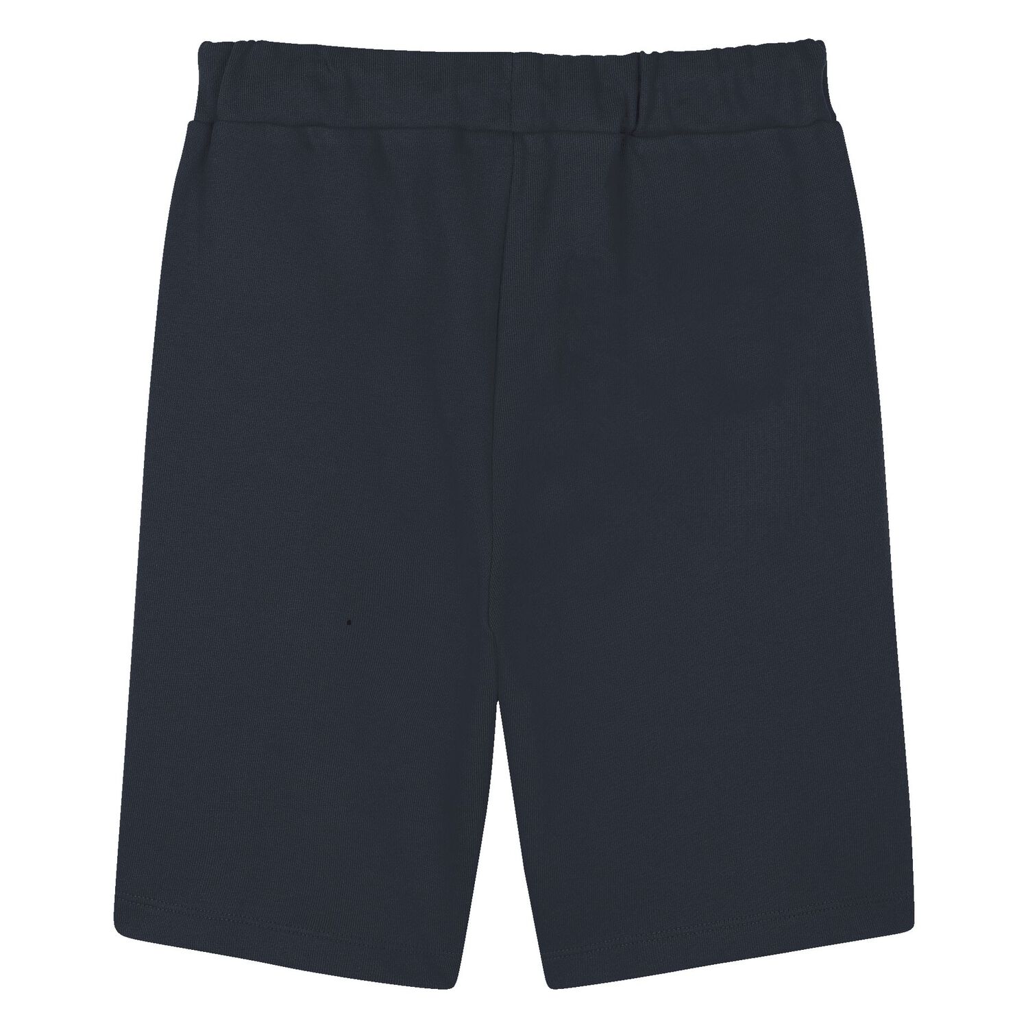 Boys Navy Blue Logo Shorts, 1, hi-res