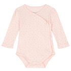 Baby Girls Pink Body Vests (2 Pack), 1, hi-res