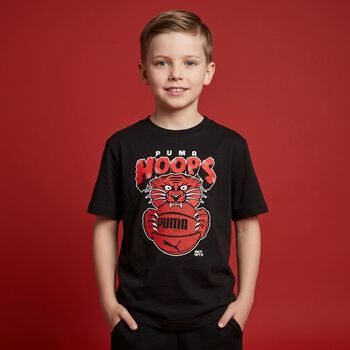 Boys Black Logo T-Shirt