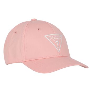 Girls Pink Logo Cap
