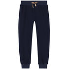 Boys Navy Logo Tracksuit, 1, hi-res