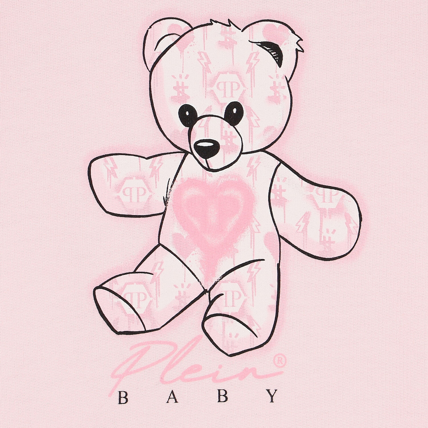 فستان بشعار تيدى باللون العاجى, 1, hi-res image number null