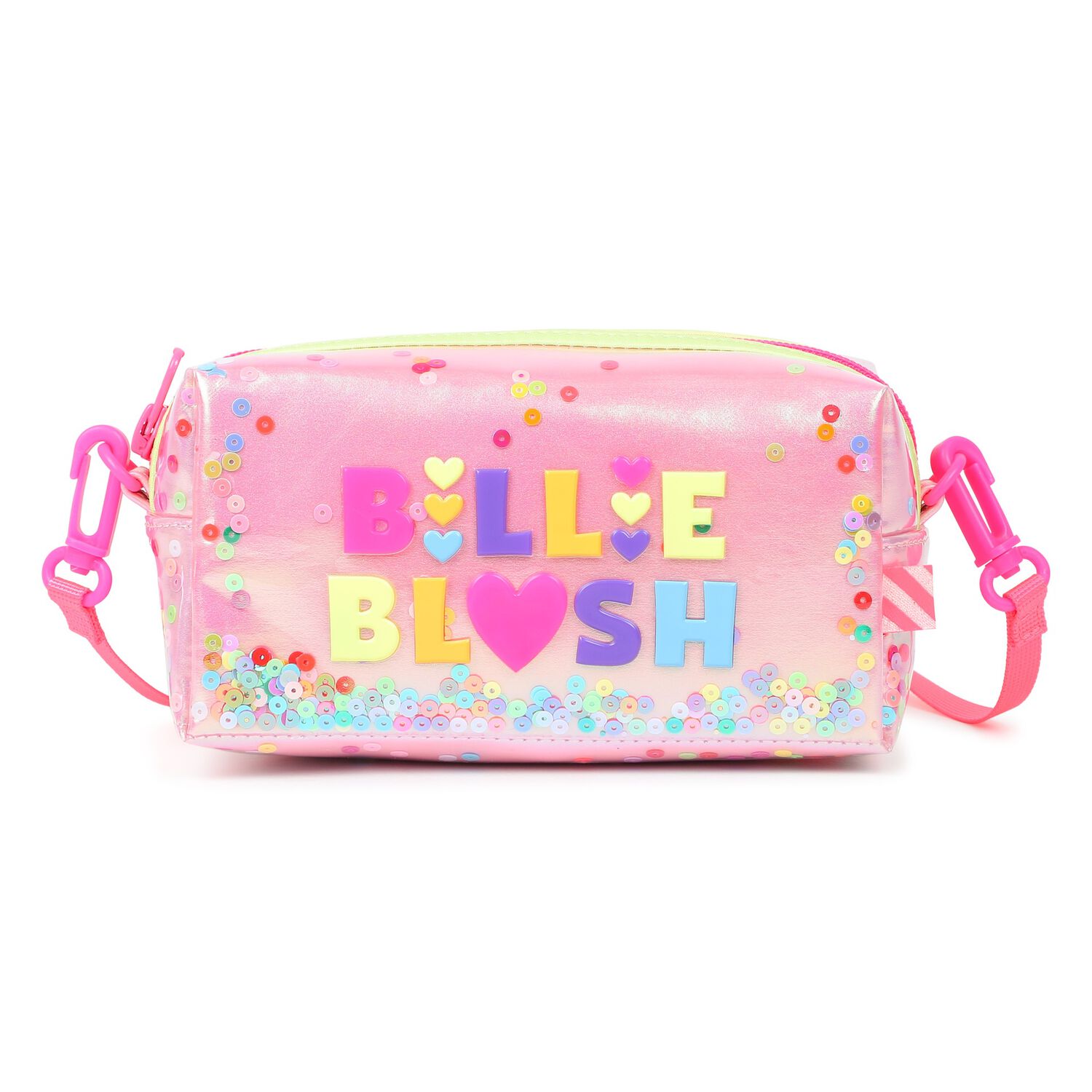 Girls Pink Logo Pencil Case ( 17cm ), 1, hi-res