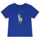 طقم شورت أولاد باللون الأزرق والأخضر, 1, hi-res