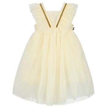 Girls Ivory Tulle Dress