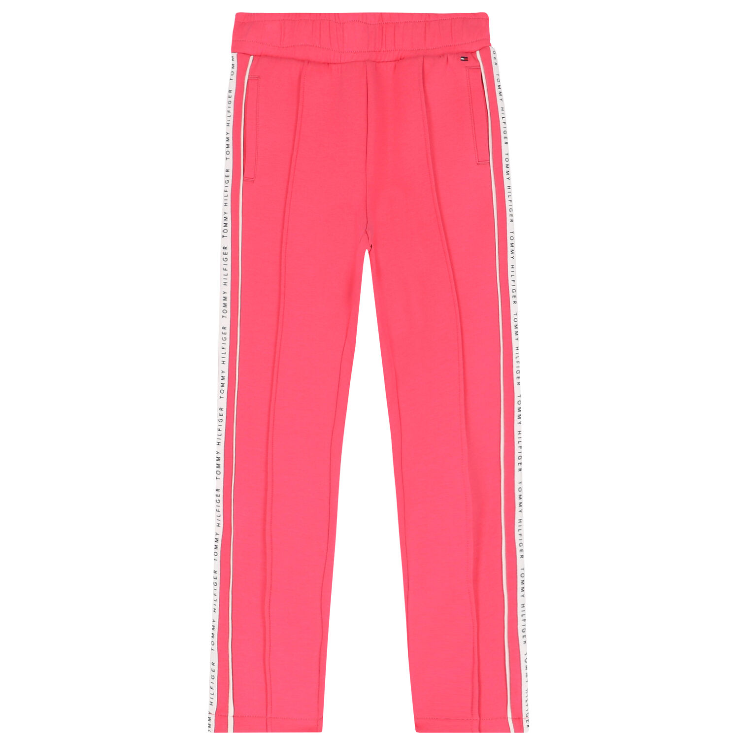 Girls Pink Logo Joggers, 1, hi-res