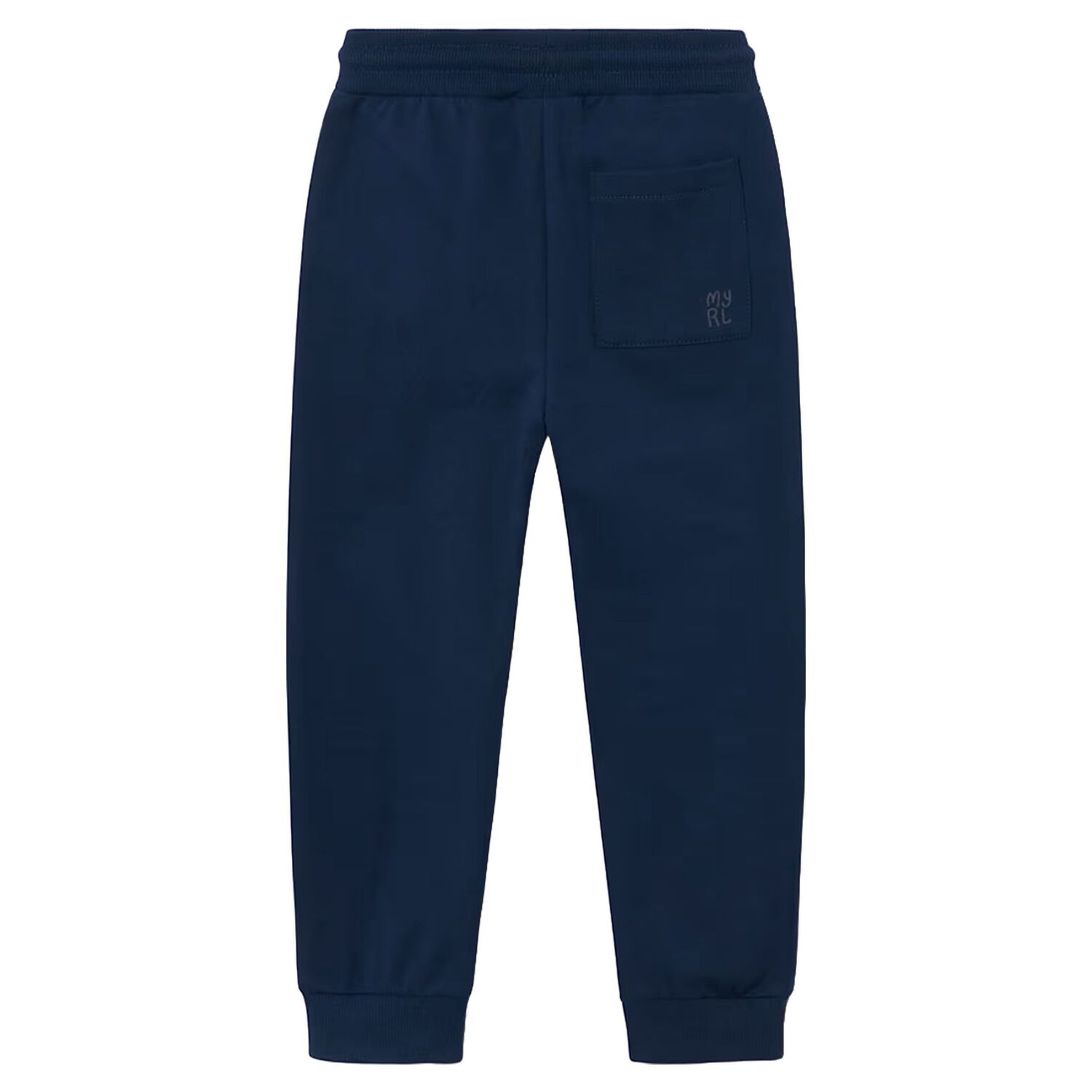 Boys Navy Blue Joggers, 2, hi-res