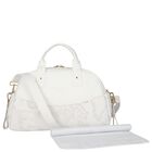 White Geo Map Baby Changing Bag , 2, hi-res