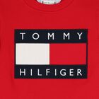 Boys Red Logo Sweatshirt, 2, hi-res