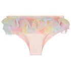 بكينى للبنات من التول باللون الوردى , 1, hi-res