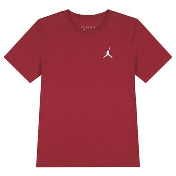 Boys Red Jordan Logo T-Shirt