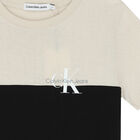 Boys Beige & Black Logo T-Shirt, 1, hi-res