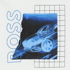 تيشيرت بالشعار باللون الأبيض للأولاد, 1, hi-res