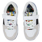 Boys White Slipstream Trash Talk AC PS Trainers, 1, hi-res