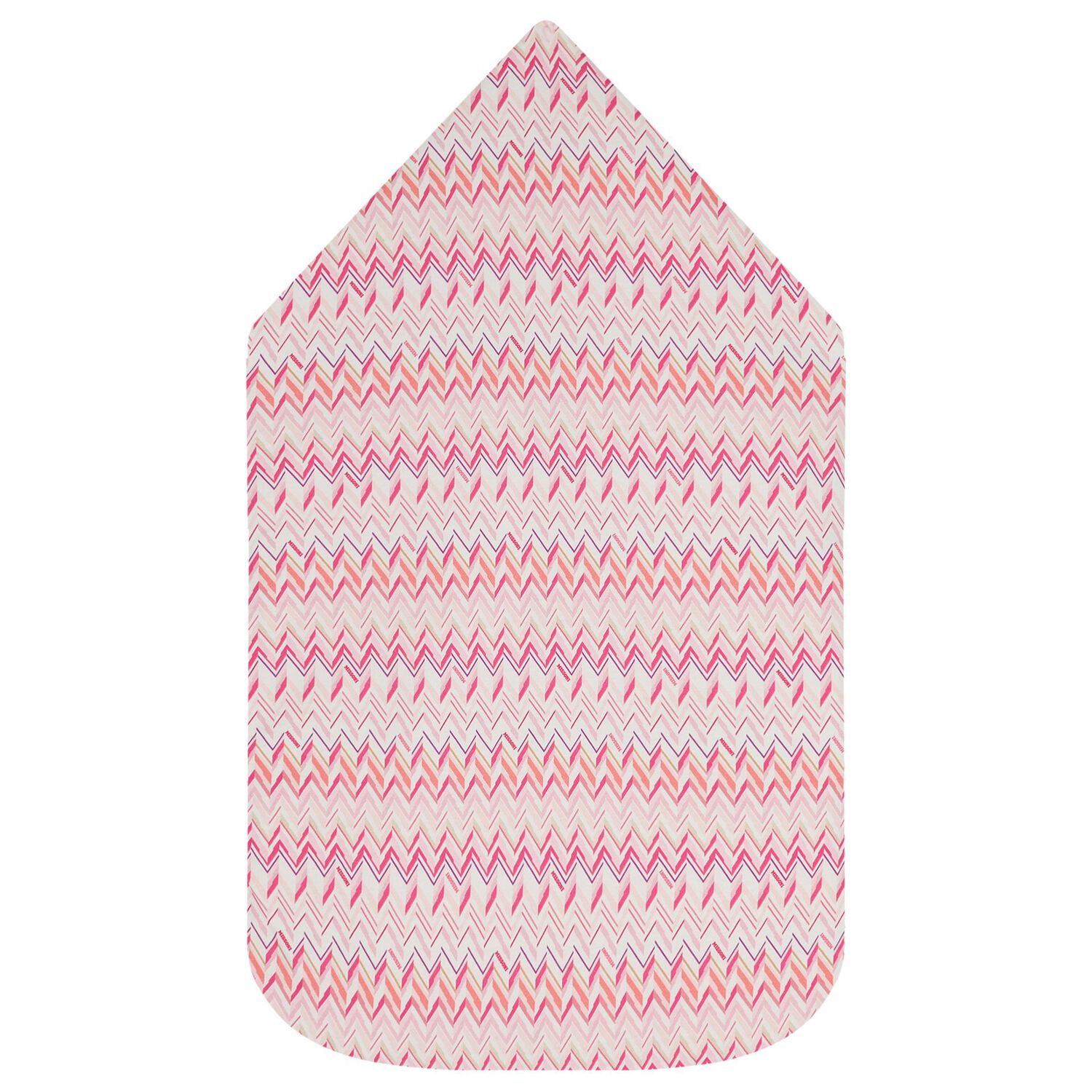 Baby Girls Pink & White Zig Zag Nest, 1, hi-res