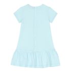 Younger Girls Aqua Bag Dress, 1, hi-res