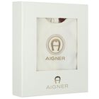 طقم أفرول بالشعار باللون العاجى والذهبى, 1, hi-res