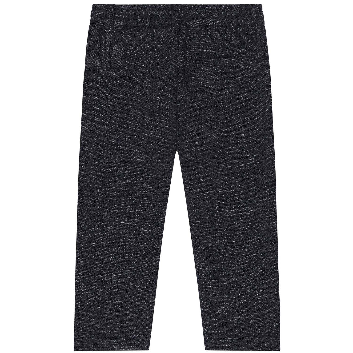 Younger Boys Navy Blue Trousers, 1, hi-res