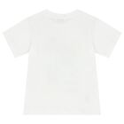 Boys White & Red Palm Tree Shorts Set, 2, hi-res